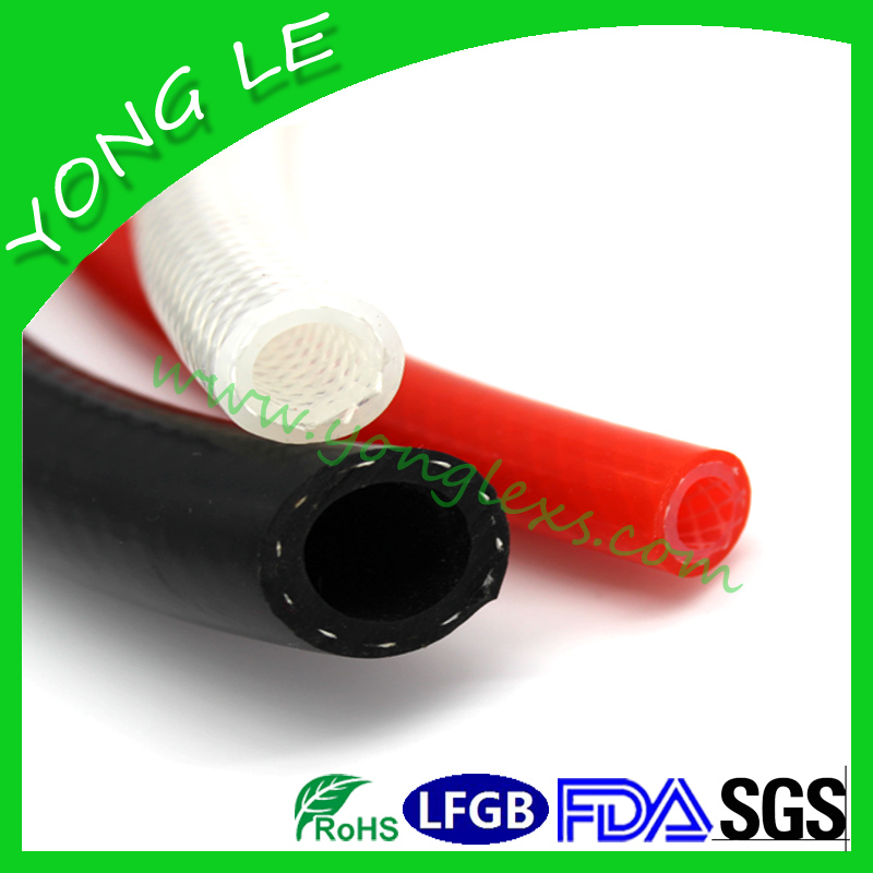 紅橋定制加強(qiáng)編織硅膠管