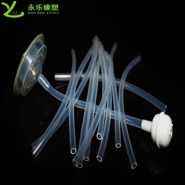南開擠出奶瓶硅膠管，食品級透明奶瓶硅膠管，耐高溫硅膠管