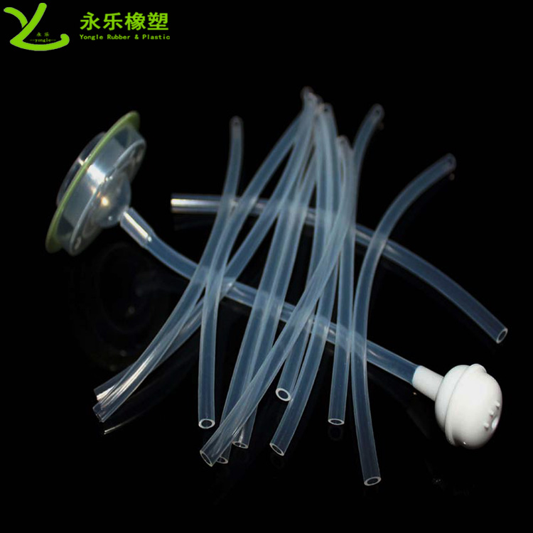 南開擠出奶瓶硅膠管，食品級透明奶瓶硅膠管，耐高溫硅膠管