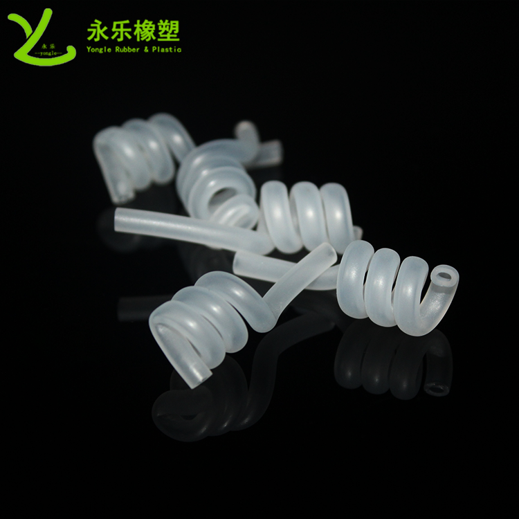 硅膠吸管，螺旋硅膠管，食品級(jí)硅膠管