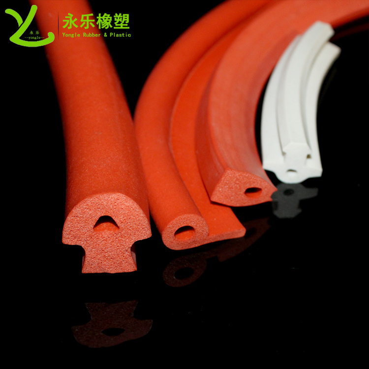寧河耐高溫發(fā)泡硅膠條，阻燃發(fā)泡硅膠條，細孔硅膠發(fā)泡條
