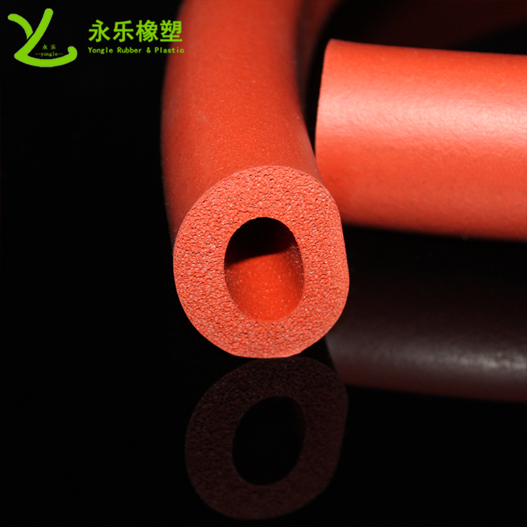 發(fā)泡硅膠管，耐高溫發(fā)泡硅膠管，阻燃硅膠發(fā)泡管，硅膠發(fā)泡管