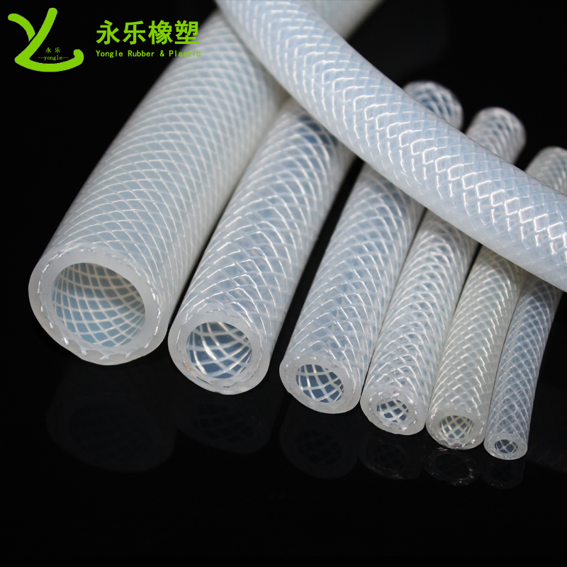 紅橋復(fù)合編織硅膠管，制氧機(jī)編織硅膠管，鉑金編織硅膠管