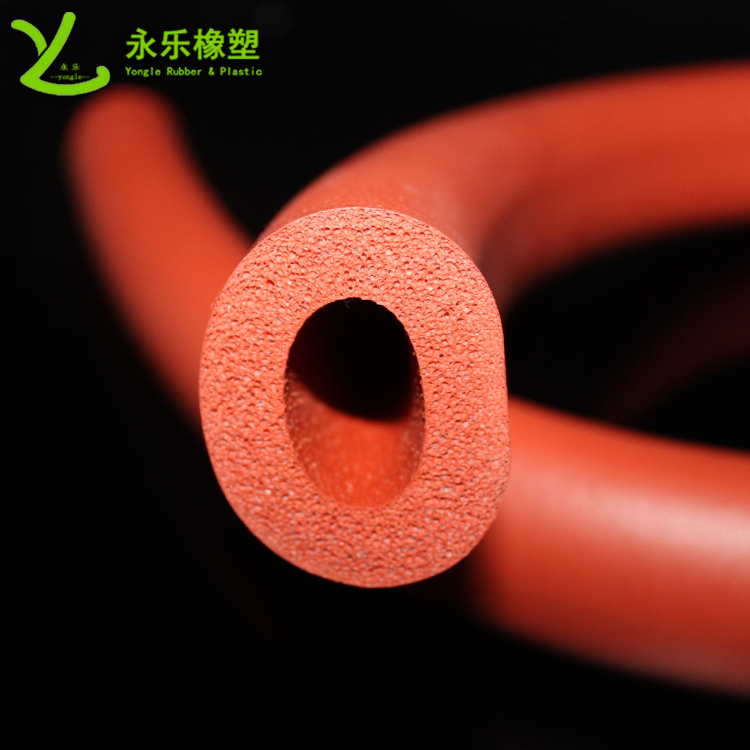 發(fā)泡硅膠管，耐高溫發(fā)泡硅膠管，阻燃硅膠發(fā)泡管，硅膠發(fā)泡管