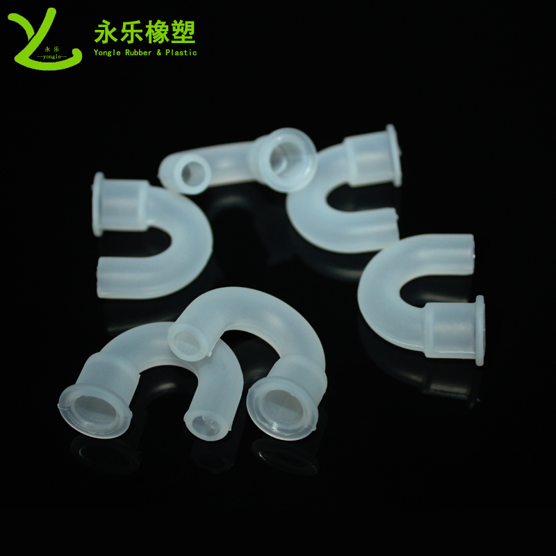 醫(yī)用硅膠彎管，模壓硅膠彎管，血氧儀硅膠彎管