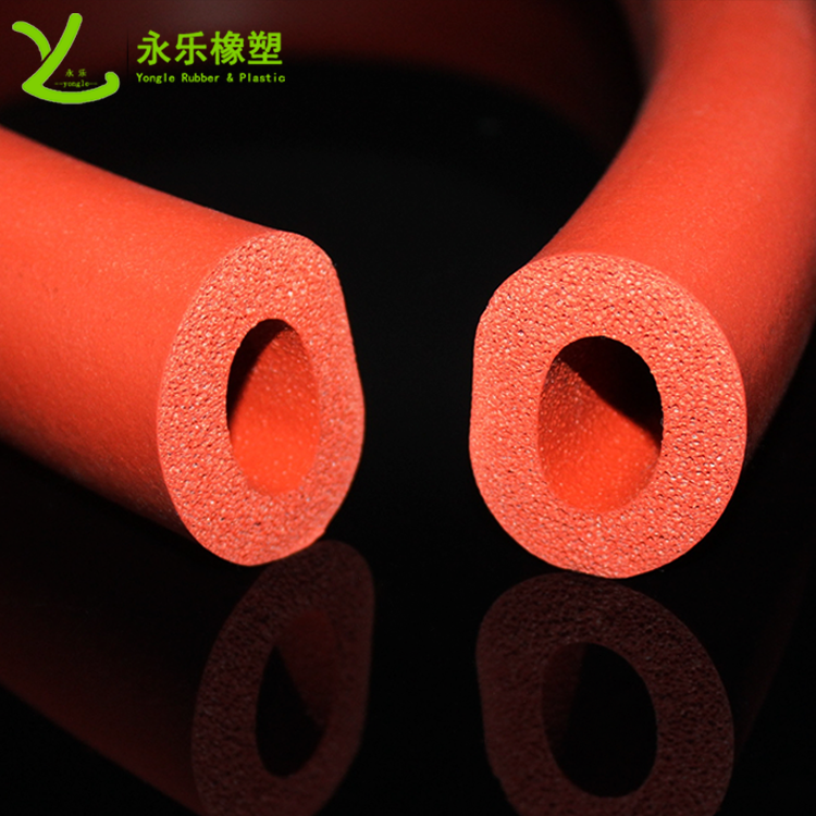 發(fā)泡硅膠管，耐高溫發(fā)泡硅膠管，阻燃硅膠發(fā)泡管，硅膠發(fā)泡管